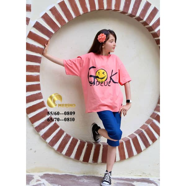 لباس لشی دخترانه آستین کوتاه - لباس لش بچه گانه دخترانه